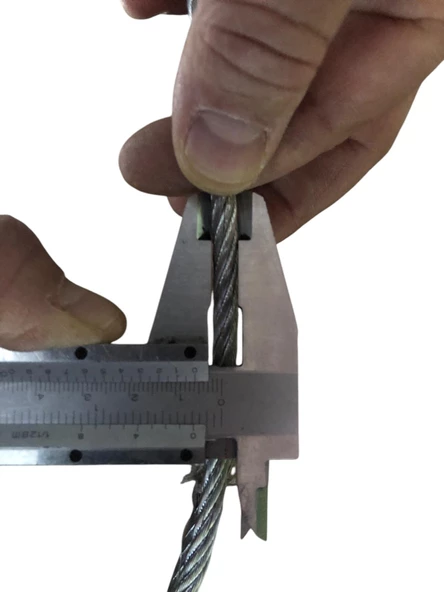 Araç Çekme Halatı Çelik Çekme Halatı 6,2 mm Kalınlık 2,5 metre Uzunluk - 2