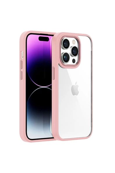 Buff Iphone 14 Pro Max New Air Bumper Kılıf Pink