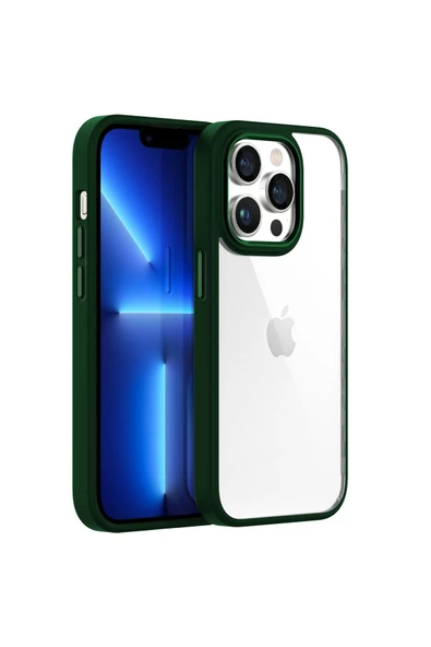 Buff Iphone 13 Pro New Air Bumper Kılıf Green