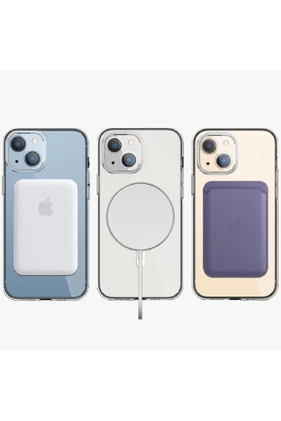 BİKAPAK Magpro Iphone 14 Pro Max Mavi Kapak - 3