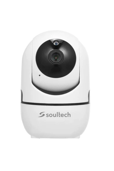 Soultech Akilli Wi-fi Guvenlik Ve Bebek Kamerasi Beyaz - 2