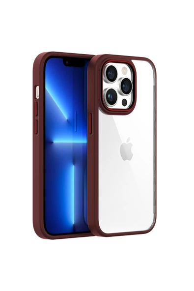 Buff Iphone 13 Pro New Air Bumper Kılıf Plum