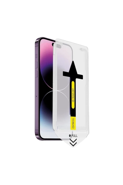 BİNANO Defender Iphone 15 Pro Easy App Ekran Koruyucu