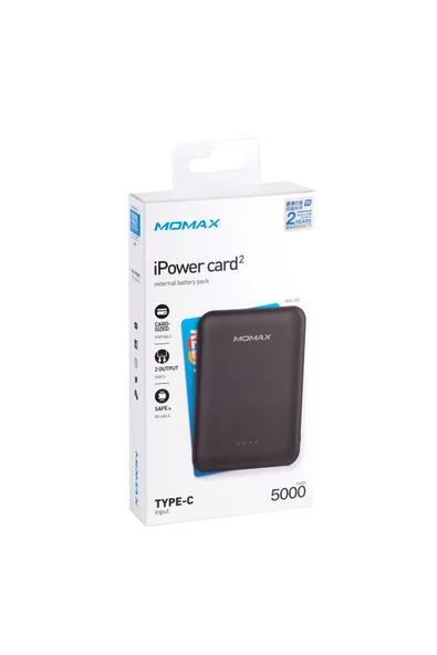 Momax Ipower card 2 , 5000mah Ince Powerbank - Resim 5