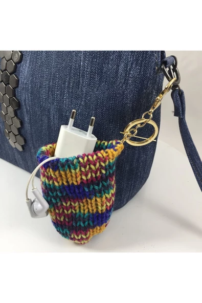 El Örgüsü Yılbaşı Konsept Bere Anahtarlık - Resim 7