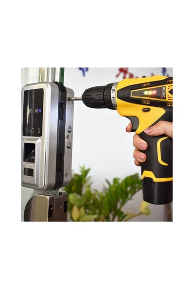 STAXX POWER Pro Speed 24 V 4 Ah Metal Şanzuman Çift Akülü Vidalama Armut Şarjlı Matkap - 7