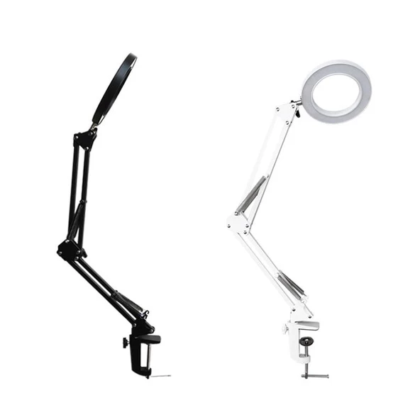 Valkyrie Katlanabilir Ayarlanabilir LED Işıklı Masaüstü Büyüteç - 9