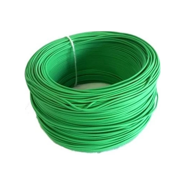 Tek Damarlı Montaj Kablosu 5Mt Yeşil ürün görseli 1