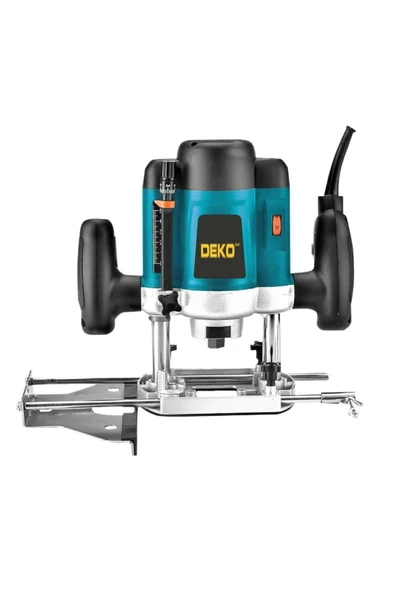 DEKO TURKEY Dkt-pro 3500 Watt Profesyonel Freze Formika Makinası 6-8 mm Pens Bakır Sarım Motor - 2