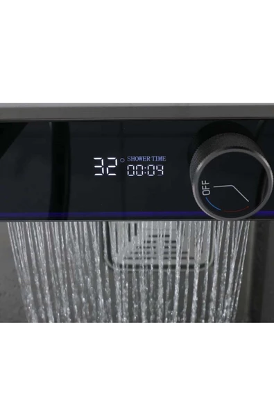DEKO TURKEY MIA 304 Paslanmaz Çelik Çok Fonksiyonlu Akıllı Dijital Ekran Mutfak Lavabosu  Şelale Evye Full Set - 4