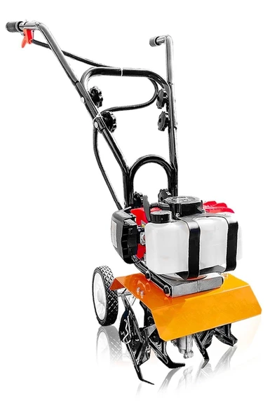BALATLI Benzinli Turbo Motorlu Özel Mini Çapalama Makinası 52cc Hobi Küçük Bahçeler Ve Ağaç Dipleri Için - 2