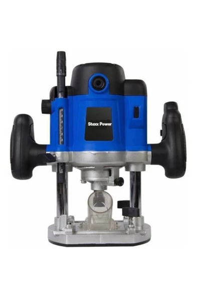STAXX POWER Staxx Pro 3000 Watt Profesyonel Freze Formika Makinası 6-8 Mm Pens Bakır Sarım Motor 5 Yıl Garantili - 2