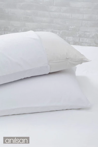2'li Sıvı Geçirmez Yastık Koruyucu Alez - Su Geçirmez, Yıkanabilir, Antialerjik Yastık Kılıfı - 3