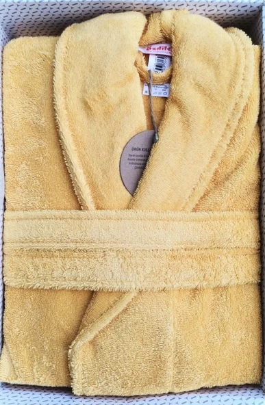 Özdilek Colourıst Şalyaka Bornoz Gold Xl - Resim 2