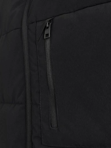 Jack Jones Erkek  Puffer Sıcak ve Rüzgar Geçirmez Tasarım Siyah Mont 12258416S - 7