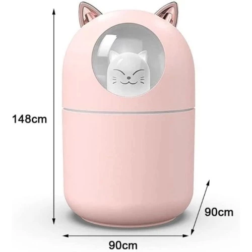 Sevimli Kedi Tasarımlı H2O Nemlendirici - 2