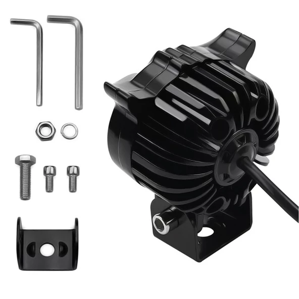 Offroad Sis Lambası Beyaz-Amber Çakarsız 40w 12-30v (Adet Fiyatı) - 5