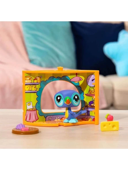 Sunman Littlest Pet Shop Minişler Figür Set Pet Nook G7#31 Papağan 00592 - 4