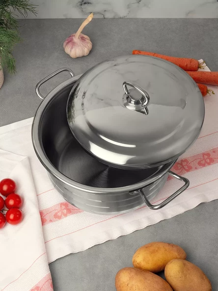 BONERA Masterchef Tekli Derin Tencere 40 cm - 4