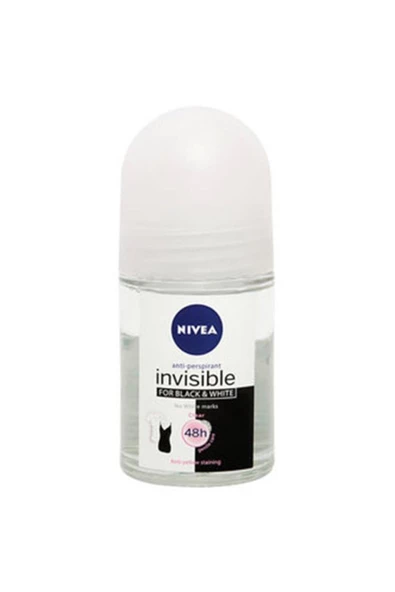 Nivea Black & White Invisible Roll-On For Women 25 ml