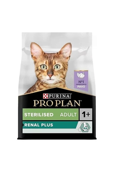 Purina Pro Plan Sterilised Hindi Etli ve Tavuklu Kısırlaştırılmış Yetişkin Kedi Maması 3 KG
