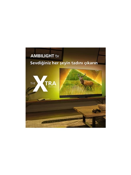 Philips 55PML9308 4K Ultra HD 55" 140 Ekran Uydu Alıcılı Smart MiniLED TV-KUTU HASARLI - 4