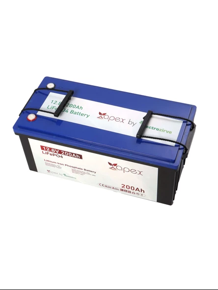 Apex 12.8V 200Ah Lityum Akü (LiFePO4) - 6