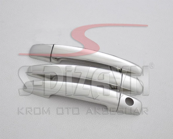 S-Dizayn Citroen Berlingo Krom Kapı Kolu 3 Kapı 1996-2008 - Resim 2
