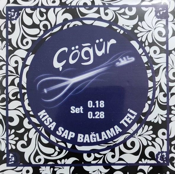 ÇÖĞÜR Kısa Sap Bağlama Teli (0.18)