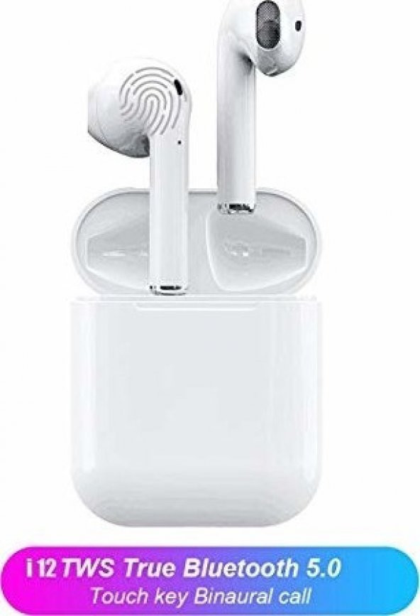 TWS i12 Bluetooth 5.0 Kulaklık - Şarj Üniteli - 3