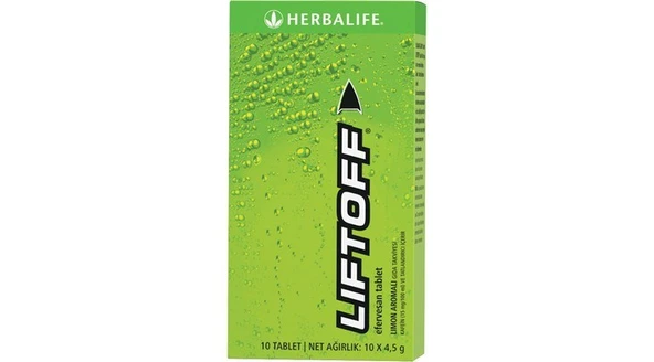 WHERBALİFE LİFTOFF® EFERVESAN IÇECEK LİMON AROMALI