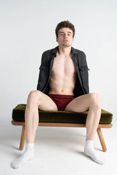 Mercan 3'lü Pamuklu Likralı Çok Renkli Esnek Erkek Boxer (BORDO ANTRASİT GRİ) - 2