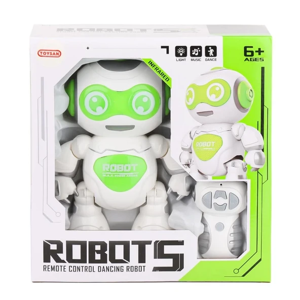 Nessiworld J608-1  Kumandalı Dans Eden Robot -Toysan Oyuncak - 5