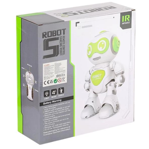 Nessiworld J608-1  Kumandalı Dans Eden Robot -Toysan Oyuncak - 3