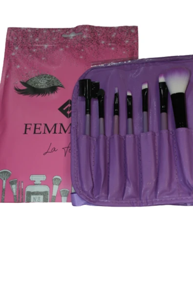 Elly 7 Parça Fırça Seti Mor