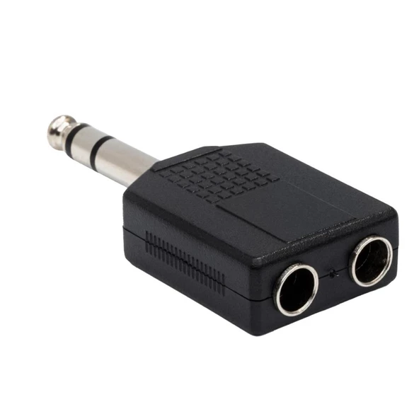 Estello EB-1011 6.3MM Stereo - 2x6.3MM Mono Çoğaltıcı Adaptör - 3