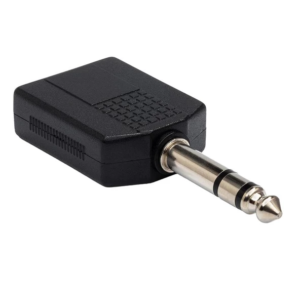 Estello EB-1011 6.3MM Stereo - 2x6.3MM Mono Çoğaltıcı Adaptör - 2