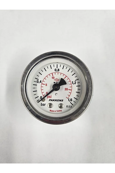 ÇAP 50 PANO TİP 1,6 BAR KURU MANOMETRE - PAKKENS