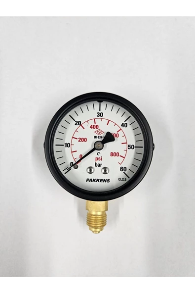 Çap 63 Alttan 60 Bar Kuru Manometre - ürün görseli