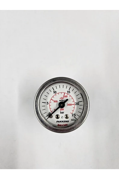 ÇAP 40 PANO TİP 25 BAR KURU MANOMETRE - PAKKENS