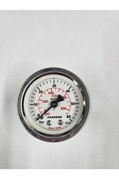 ÇAP 50 PANO TİP 60 BAR KURU MANOMETRE - PAKKENS