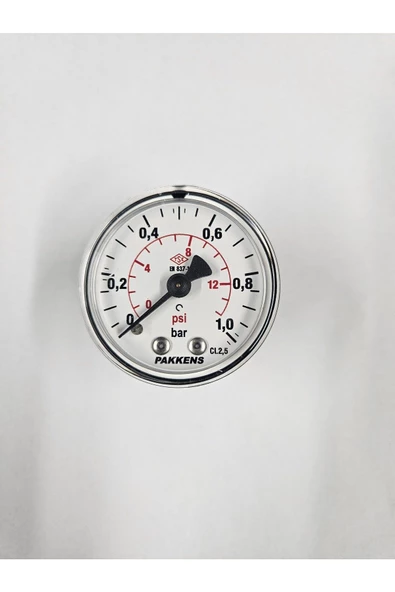 ÇAP 50 ARKADAN 1 BAR KURU MANOMETRE - PAKKENS