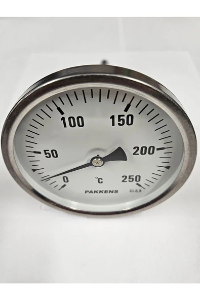 ÇAP 100 ARKADAN 0/+250 DERECE 15 CM TERMOMETRE - PAKKENS