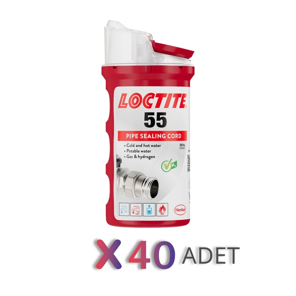Loctite 55 - 160mt Boru Dişli Sızdırmazlık Silikon Ip 40 Adet