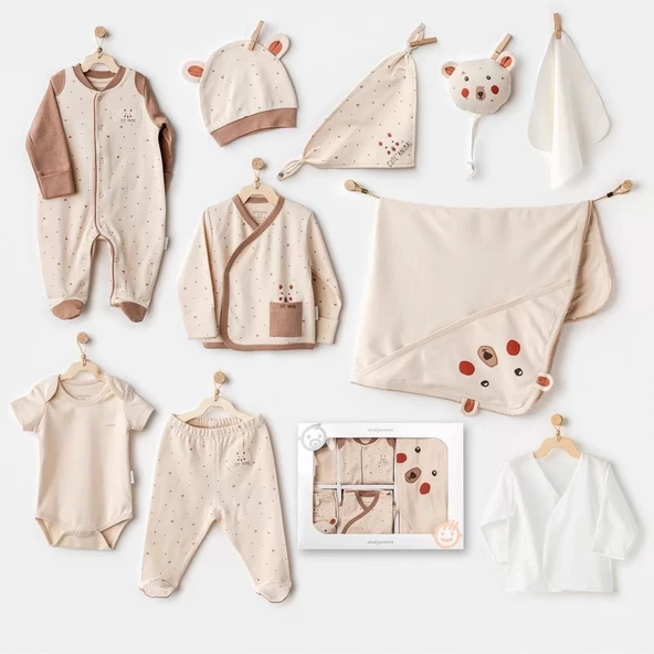 Adventurous Bear 10'lu Hastane Çıkışı Beige