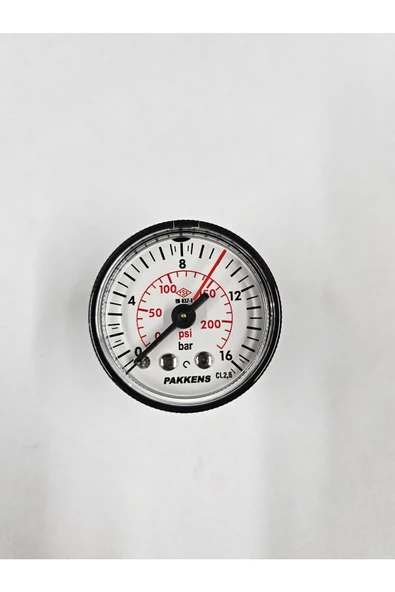 Çap 40 Arkadan 16 Bar Kuru Manometre - ürün görseli