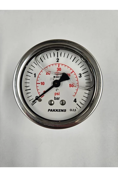 ÇAP 63 ARKADAN 4 BAR GLİSERİNLİ MANOMETRE - PAKKENS ürün görseli