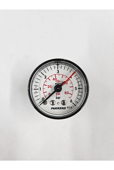 Çap 40 Arkadan 6 Bar Kuru Manometre - ürün görseli