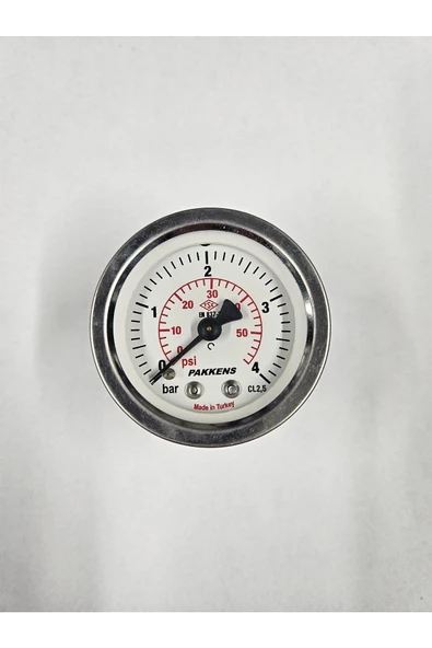 ÇAP 50 PANO TİP 4 BAR KURU MANOMETRE - PAKKENS ürün görseli