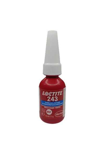 Loctite 243 10 ml Vida Gevşemezlik Orta Mukavemet